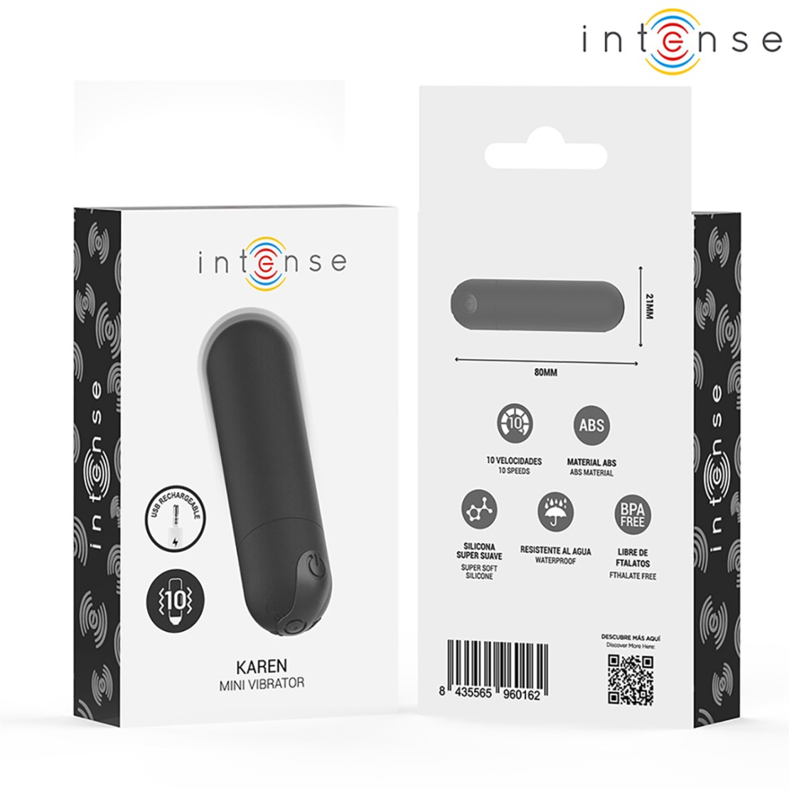 MINI BULLET VIBRANTE STIMOLATORE DI CLITORIDE...