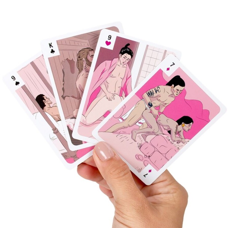 GIOCO DI CARTE DA POKER CON POSIZIONI DEL KAMAUSTRA... 2