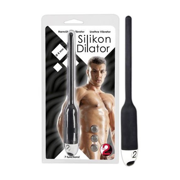 VIBRATORE URETRALE DILATATORE PER UOMO PER PENE   