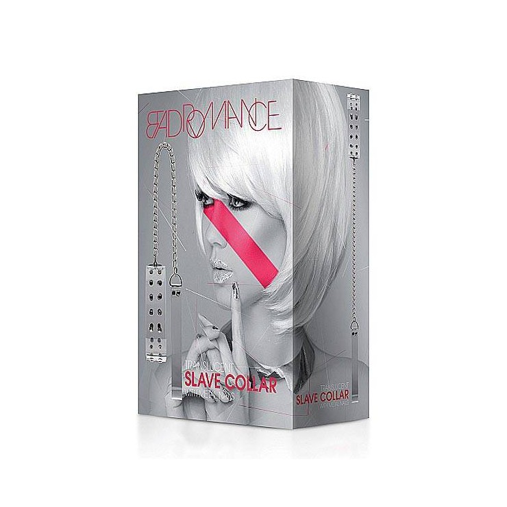 COLLARE CON GUINZAGLIO BAD ROMANCE IN METALLO      2