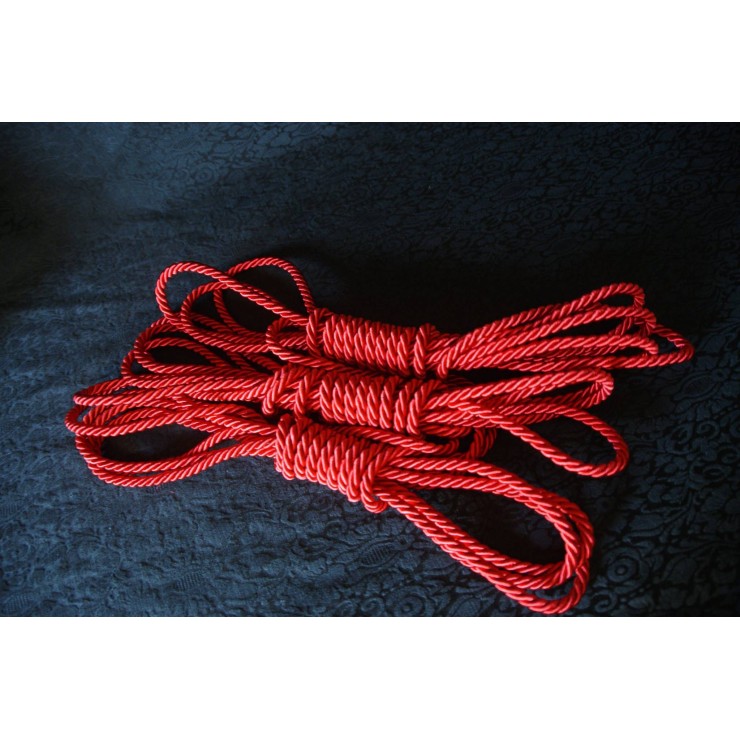 CORDA 4 METRI 3 LEGNOLI PER SOFT BONDAGE