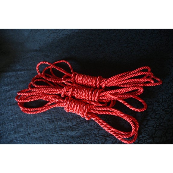CORDA 4 METRI 3 LEGNOLI PER SOFT BONDAGE