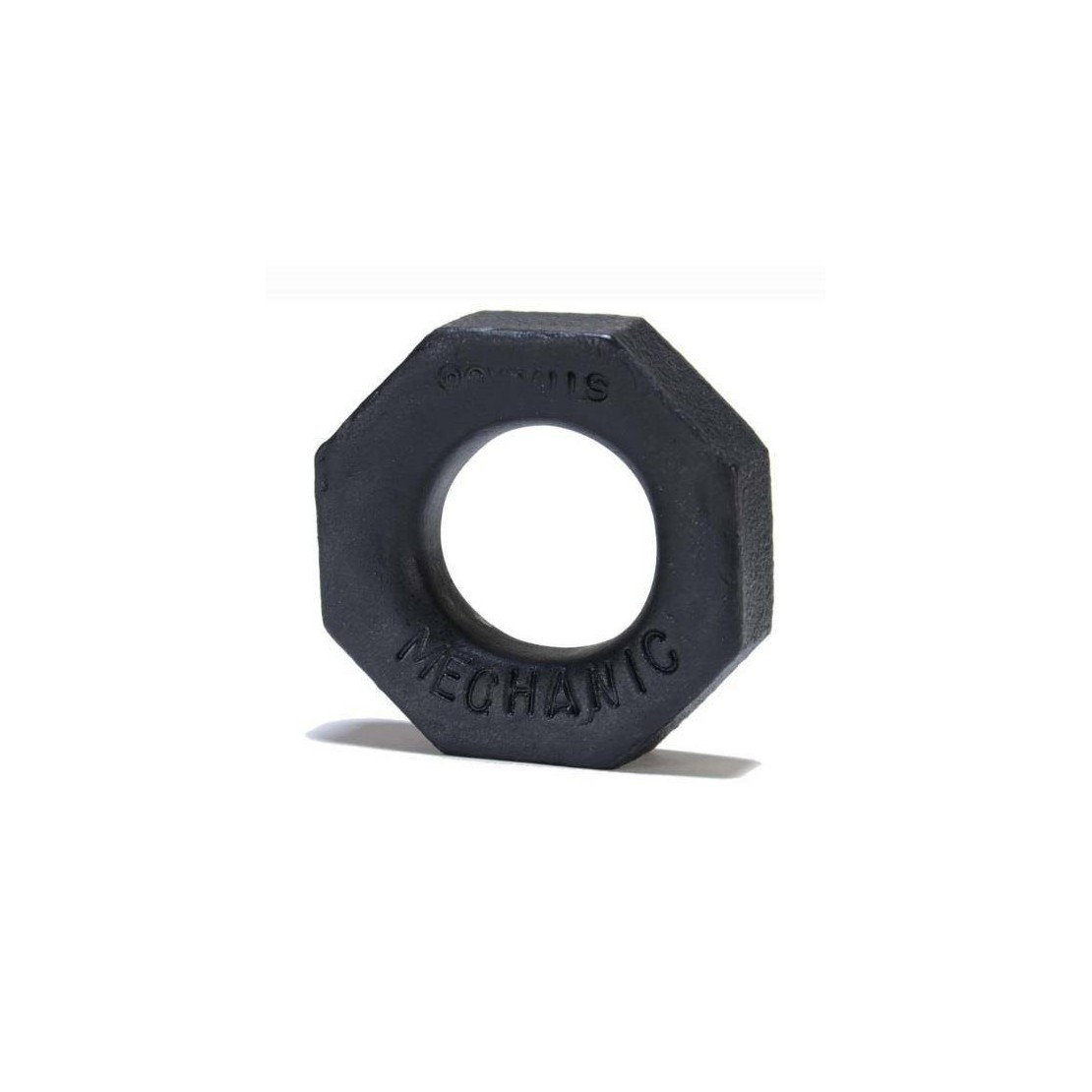 ANELLO PER PENE MECHANIC NERO IN SILICONE        