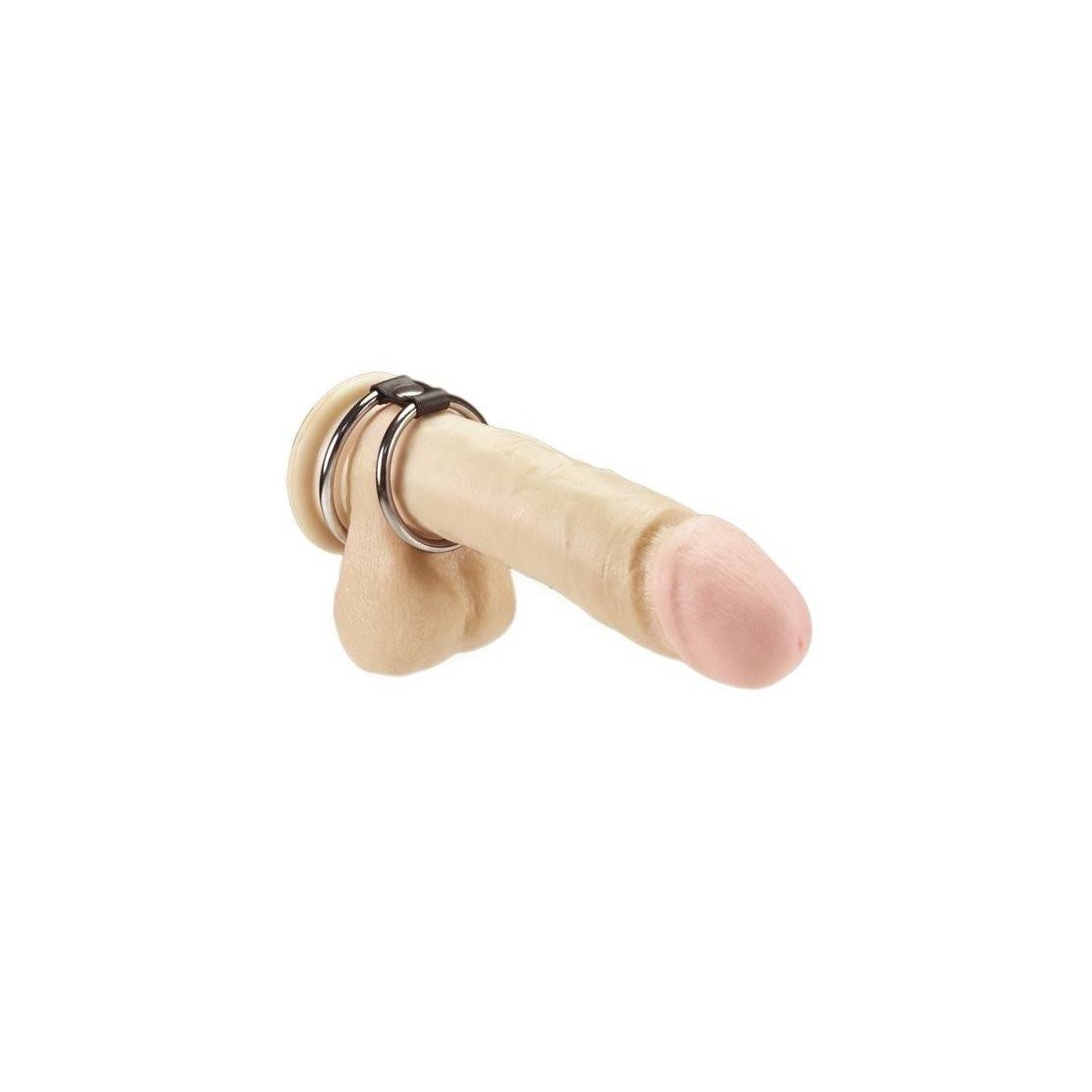 ANELLI COCK RING PER PENE DOPPI IN ACCIAIO