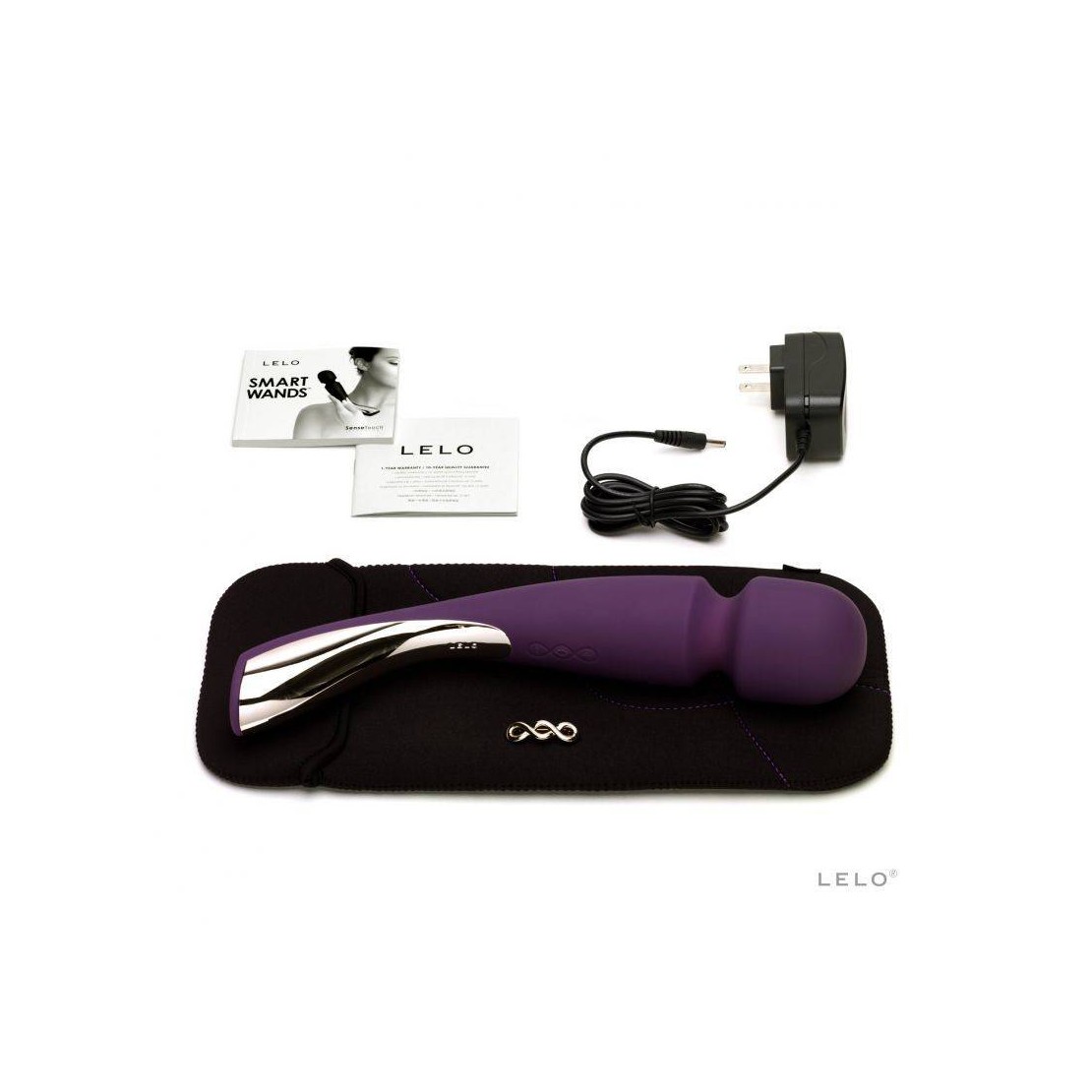 VIBRATORE LELO GRANDE WANDS IN SILICONE ELETTRICO FORTE VIBRAZIONE