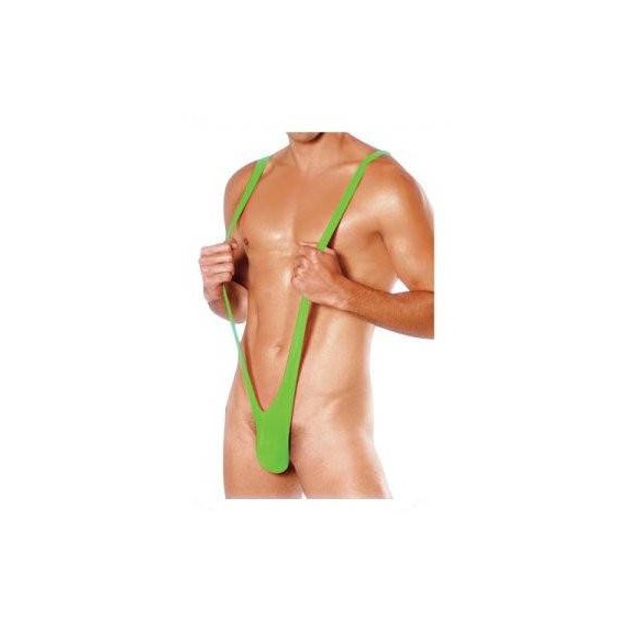 COSTUME MANKINI BORAT BVERDE ALLE SPALLE          
