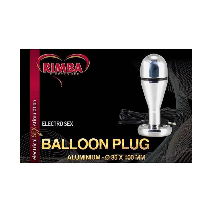 TAPPO ANALE IN ALLUMINIO ELETTRICO BALLOON PLUG  2
