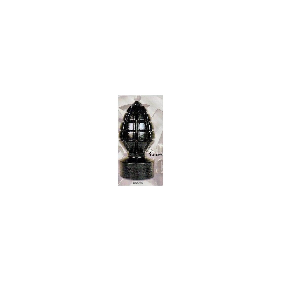 TAPPO ANALE A FORMA DI  BOMBA ALL BLACK