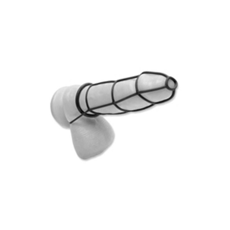 COCKCAGE E RING SET IN SILICONE ELASTICA     