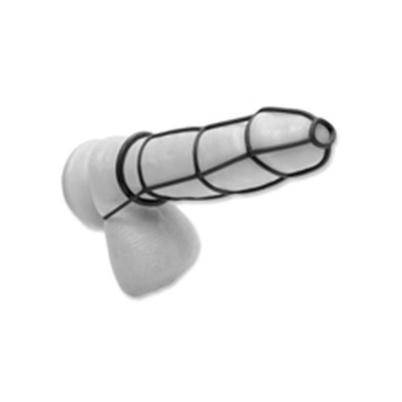 COCKCAGE E RING SET IN SILICONE ELASTICA     