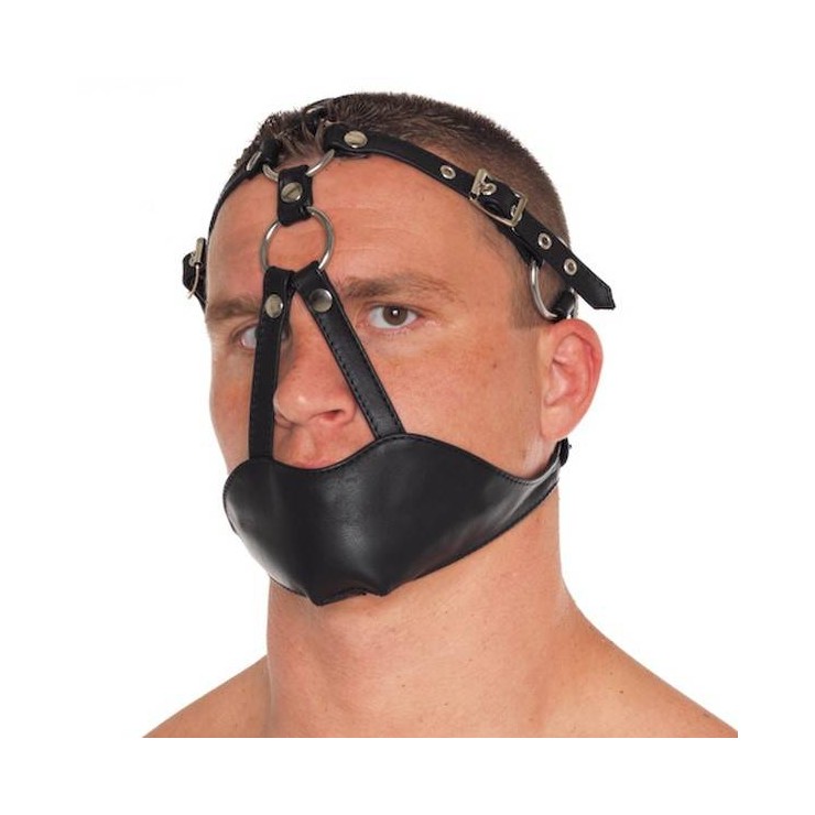MUZZLE - BAVAGLIO IN PELLE RIMBA 2