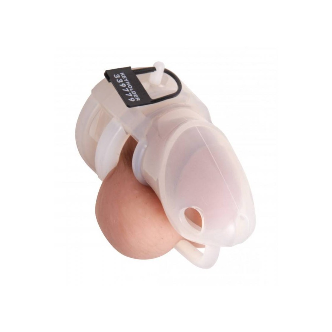 CINTURA DI CASTITA' IN SILICONE BIANCO 