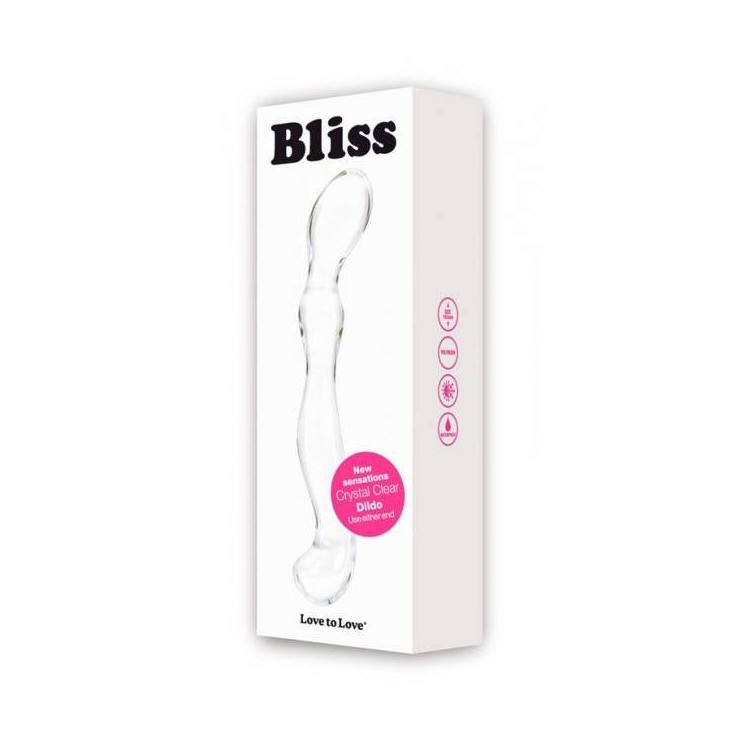 DILDO ANALE IN CRISTALLO BLISS 2