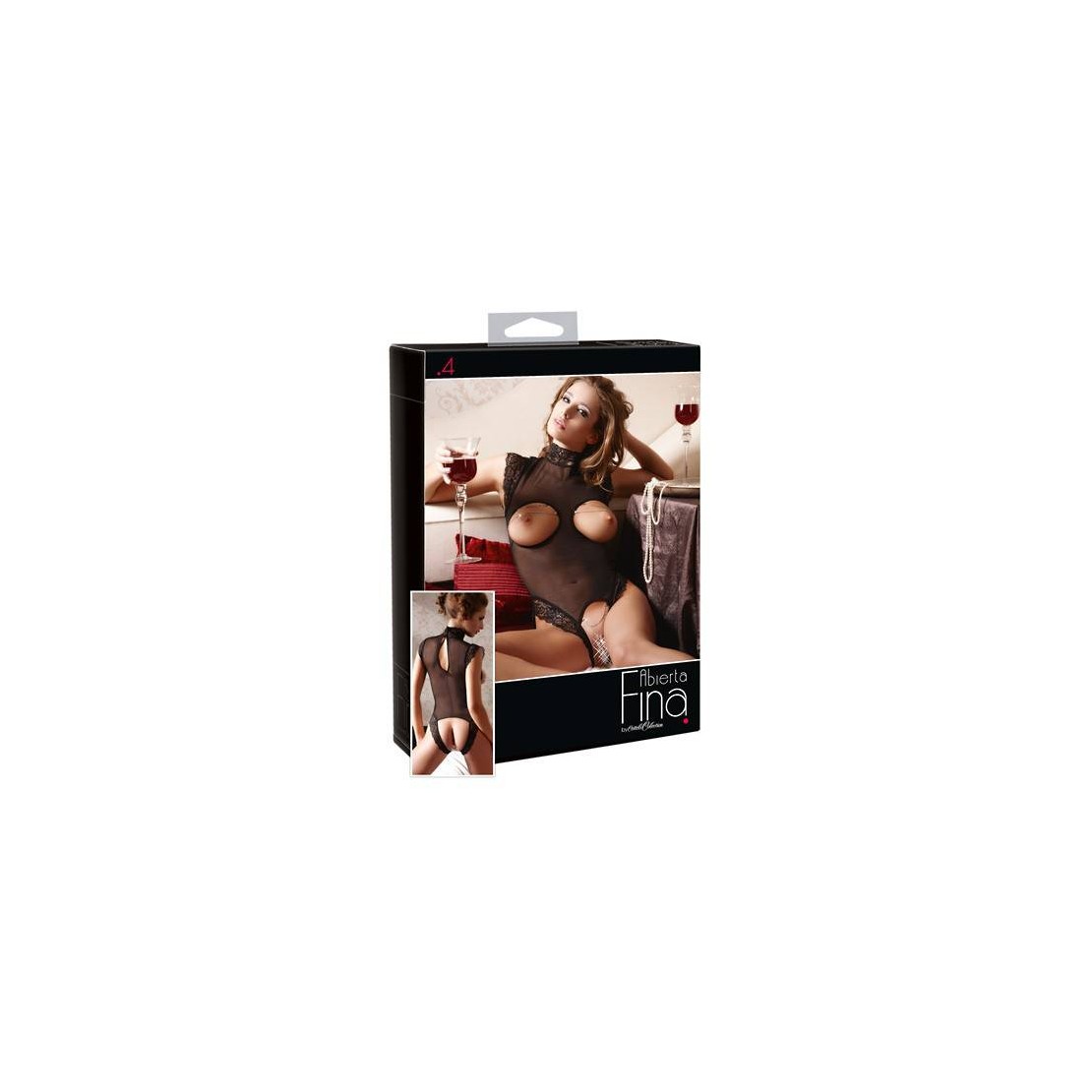 BODY APERTO CON BORDI IN PIZZO