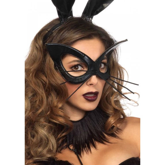 MASCHERA DA GATTINA CON BAFFI
