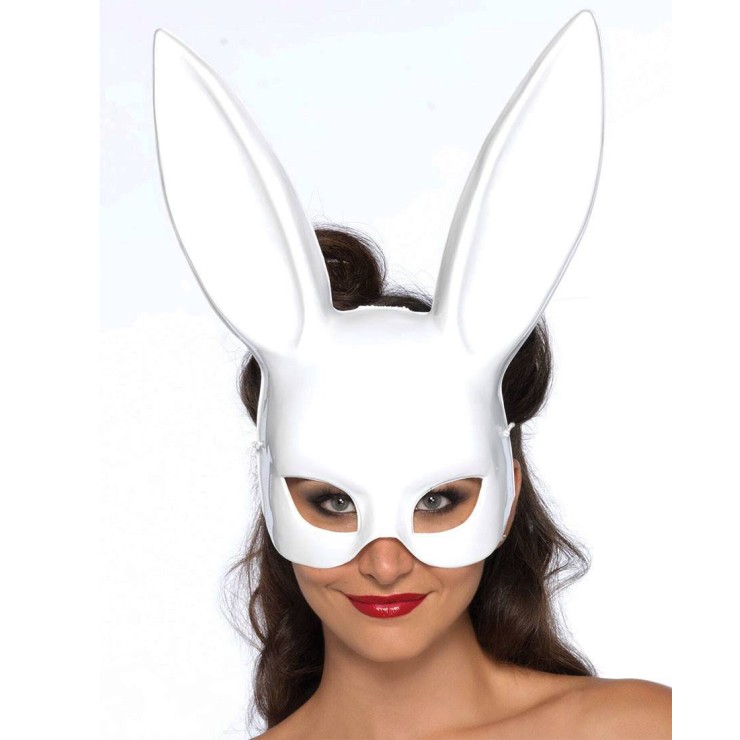 MASCHERA DA CONIGLIO PLASTICA