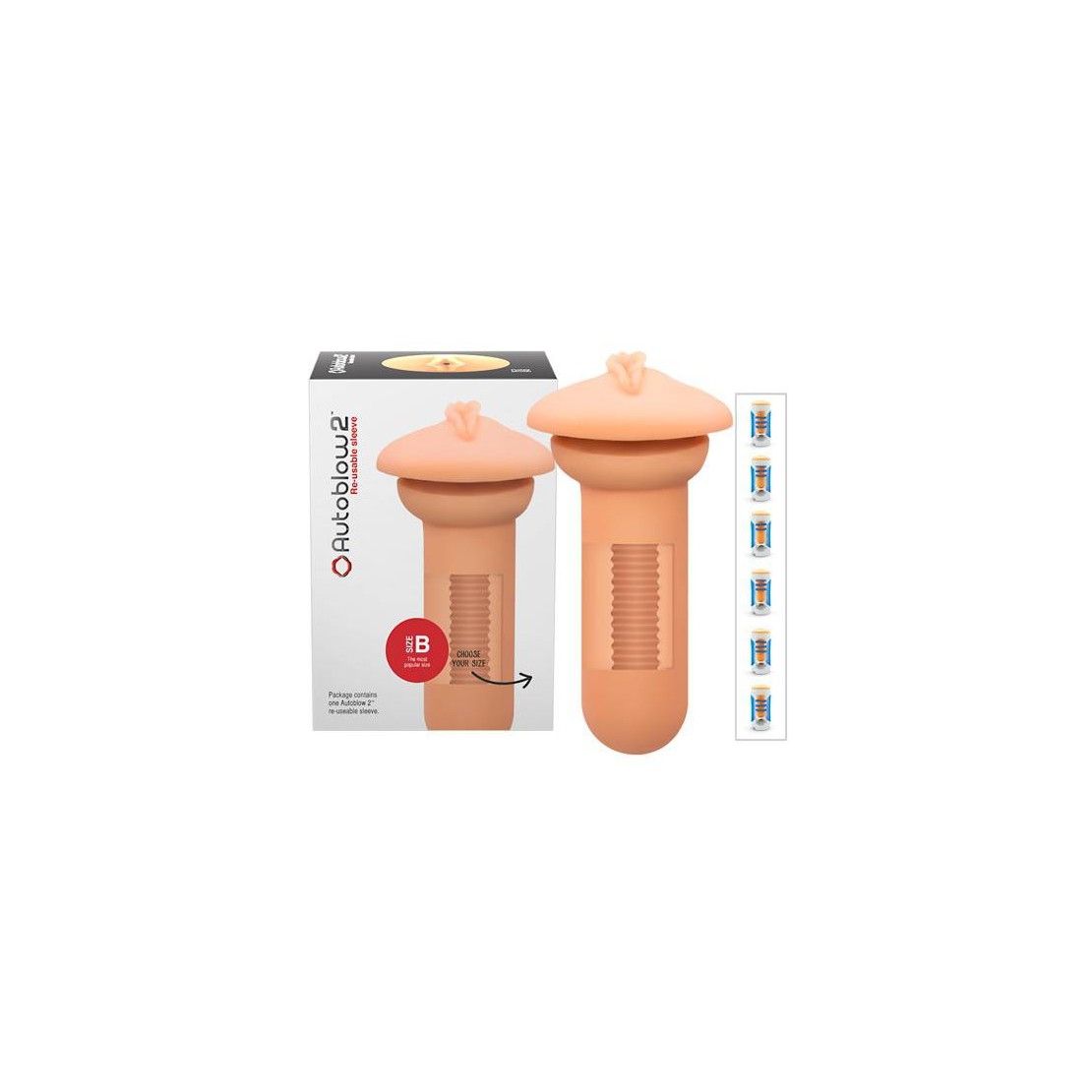 GUAINA VAGINA PER MASTURBATORE AUTOBLOW 2