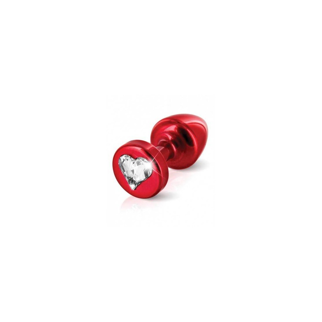 TAPPO ANALE PICCOLO 2.5 CM CON CUORE IN SWAROWSKI 