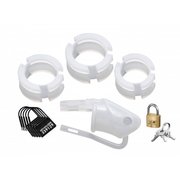CINTURA DI CASTIT? IN SILICONE BIANCO