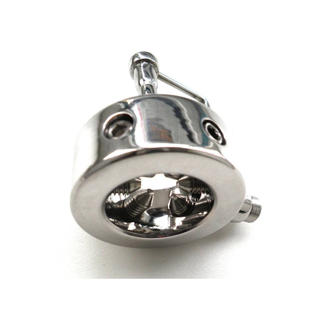 ANELLO PER GLANDE CON SONDA URETRALE IN ACCIAIO   