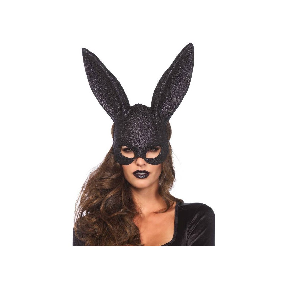 MASCHERA DA CONIGLIATTA GLITTERATA