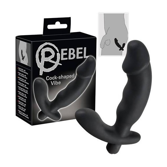 VIBRATORE PROSTATICO REALISTICO REBEL 