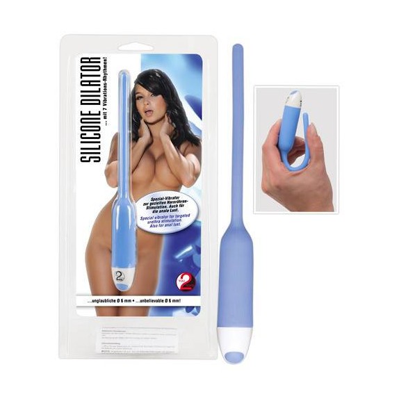 DILATATORE E VIBRATORE URETRALE IN SILICONE