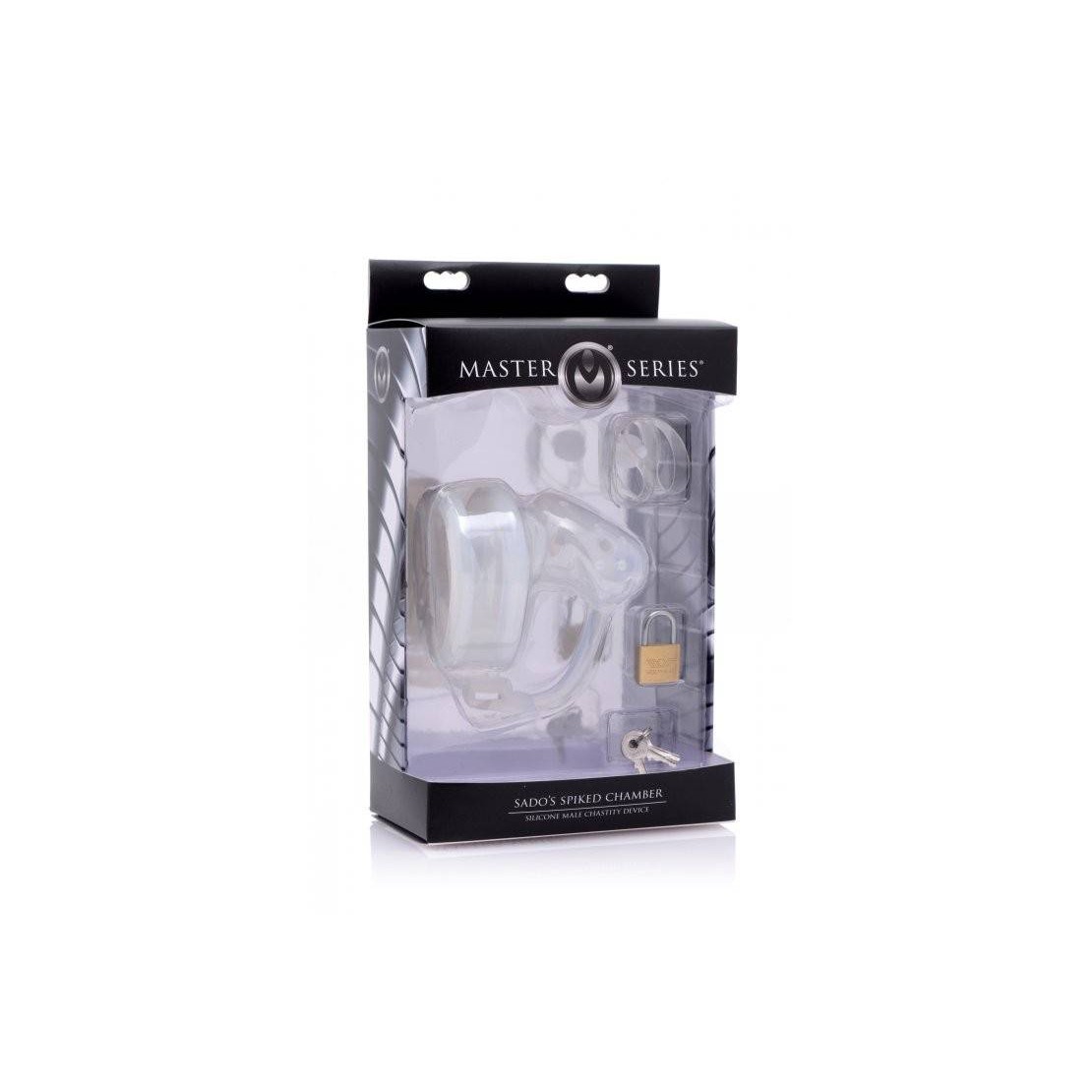 CINTURA DI CASTIT? IN SILICONE CON PUNTINE INTERNE