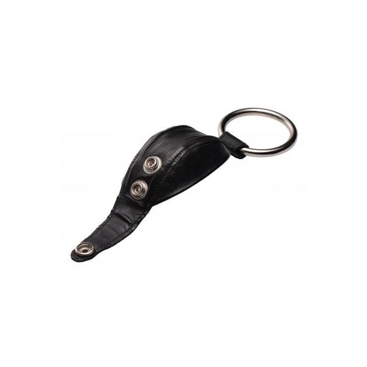 CINTURA DI CASTITA' IN PELLE CON ANELLO JACKET 2