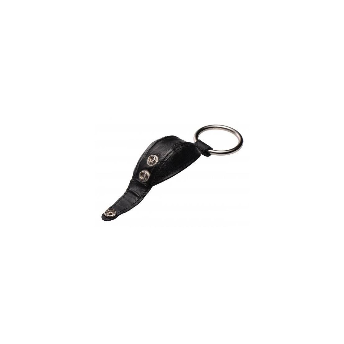 CINTURA DI CASTITA' IN PELLE CON ANELLO JACKET