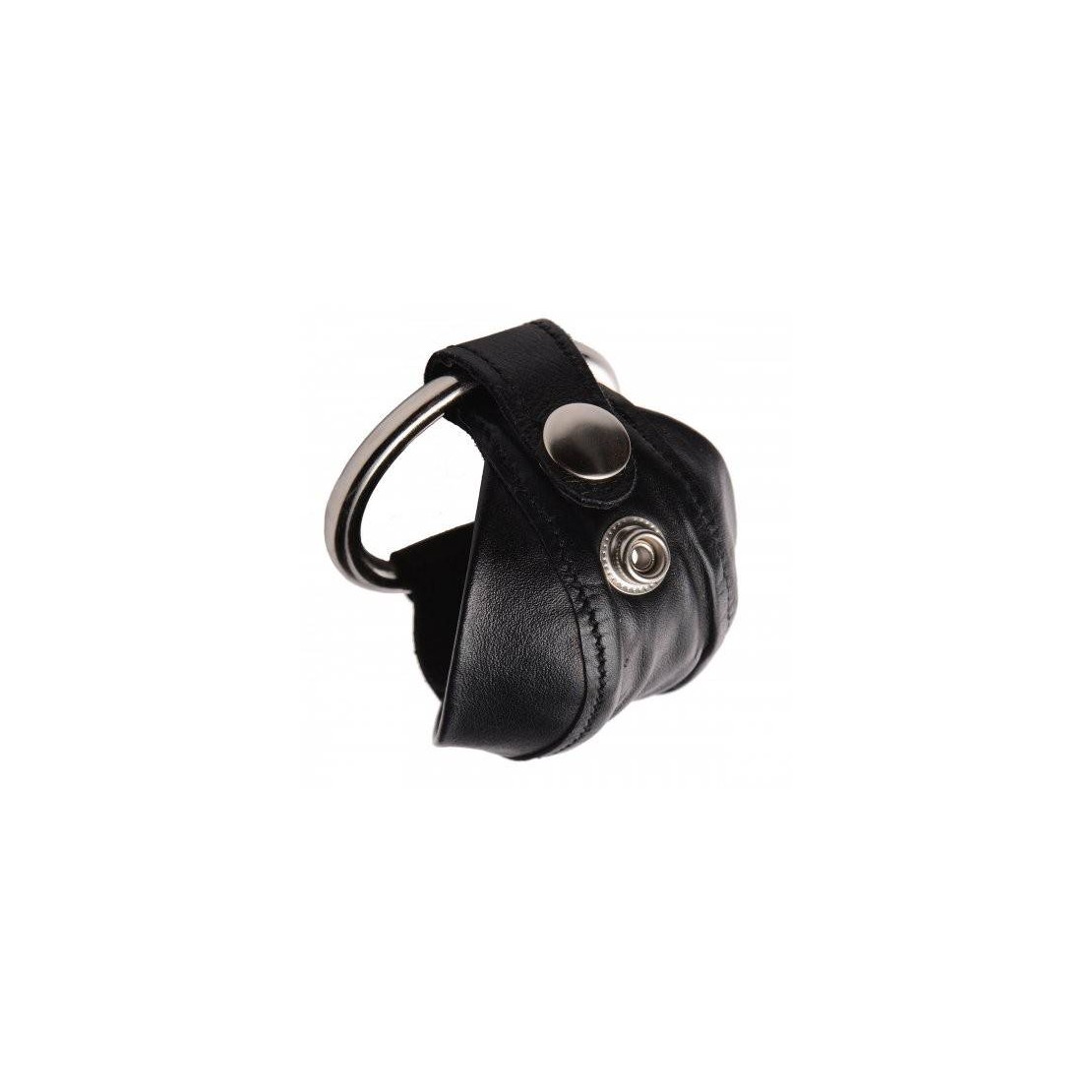 CINTURA DI CASTITA' IN PELLE CON ANELLO JACKET