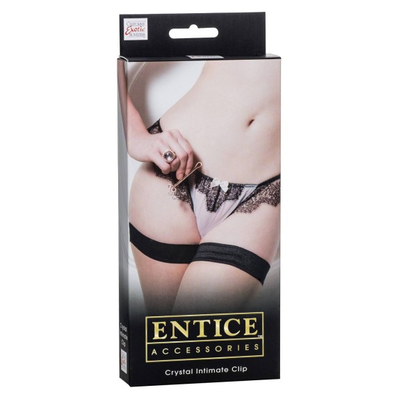 GIOIELLO PINZETTA PER VAGINA E LABBRA CON BRILLANTINI CRYSTAL INTIMATE CLIP 