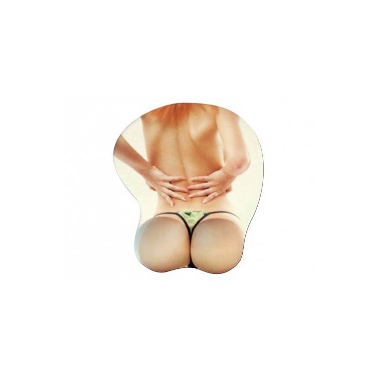 TAPPETTINO PER MOUSE CON SEDERE O TETTE ARTICOLO SCHERZOSO 2