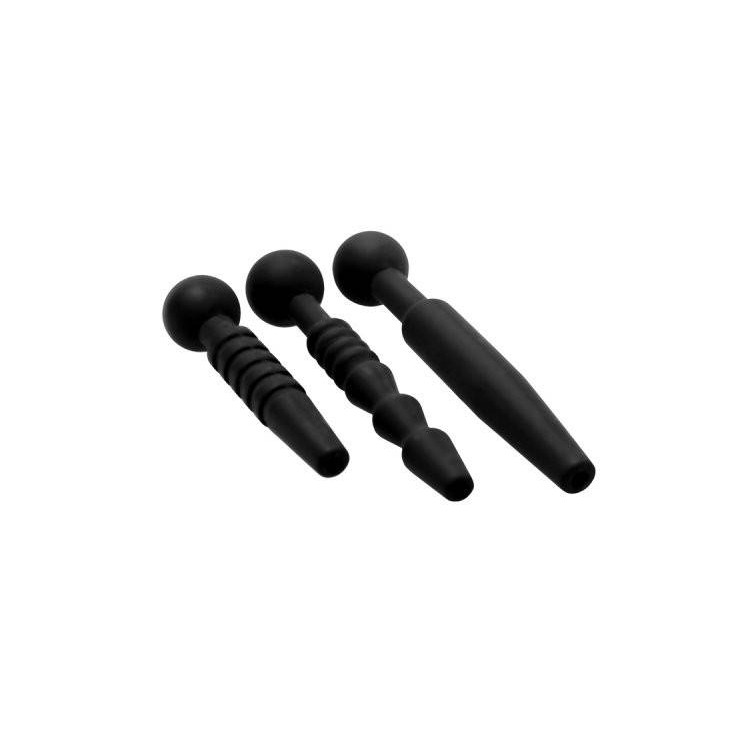 3 DIVARICATORI URETRALI TAPPI PER URETRA DARK RODS 2