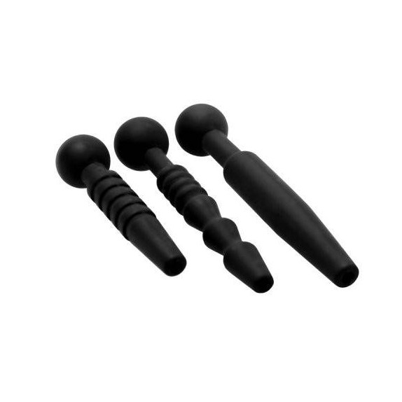 3 DIVARICATORI URETRALI TAPPI PER URETRA DARK RODS