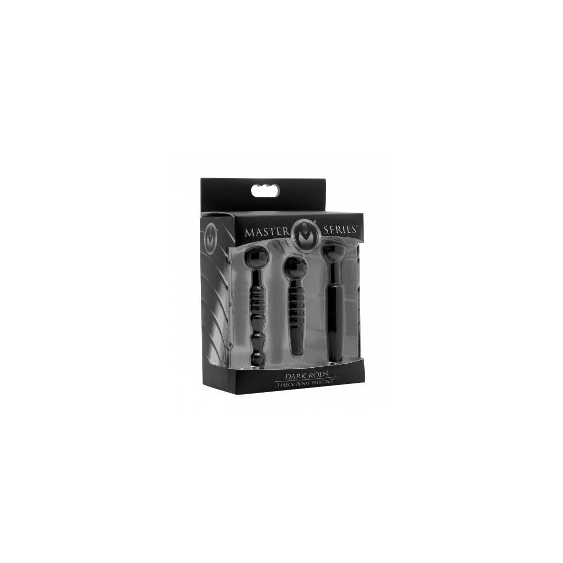 3 DIVARICATORI URETRALI TAPPI PER URETRA DARK RODS