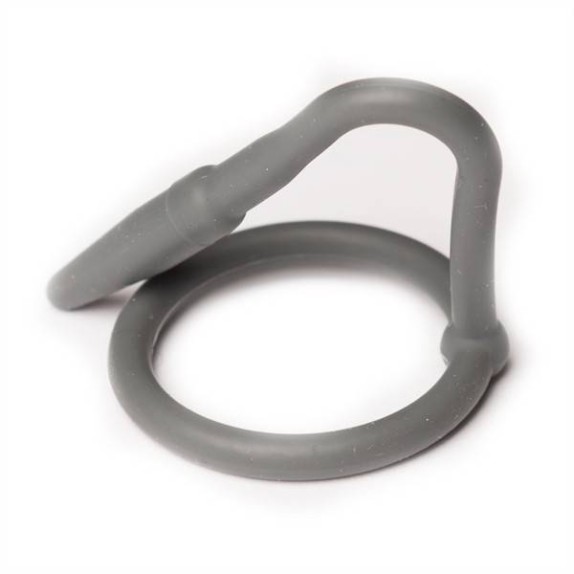 ANELLO IN SILICONE PER GLANDE CON DIVARICATORE URETRALE FERMA SPERMA