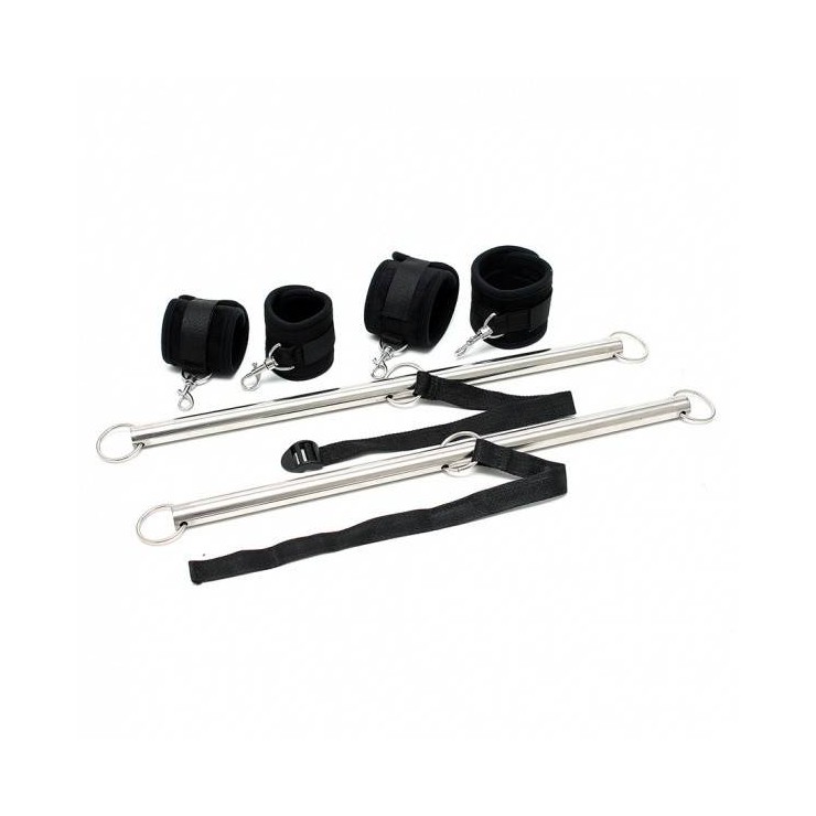 BARRE DIVARICATRICI SEXY PER BRACCIA E GAMBE IN METALLO CON MANETTE SPREADER  2