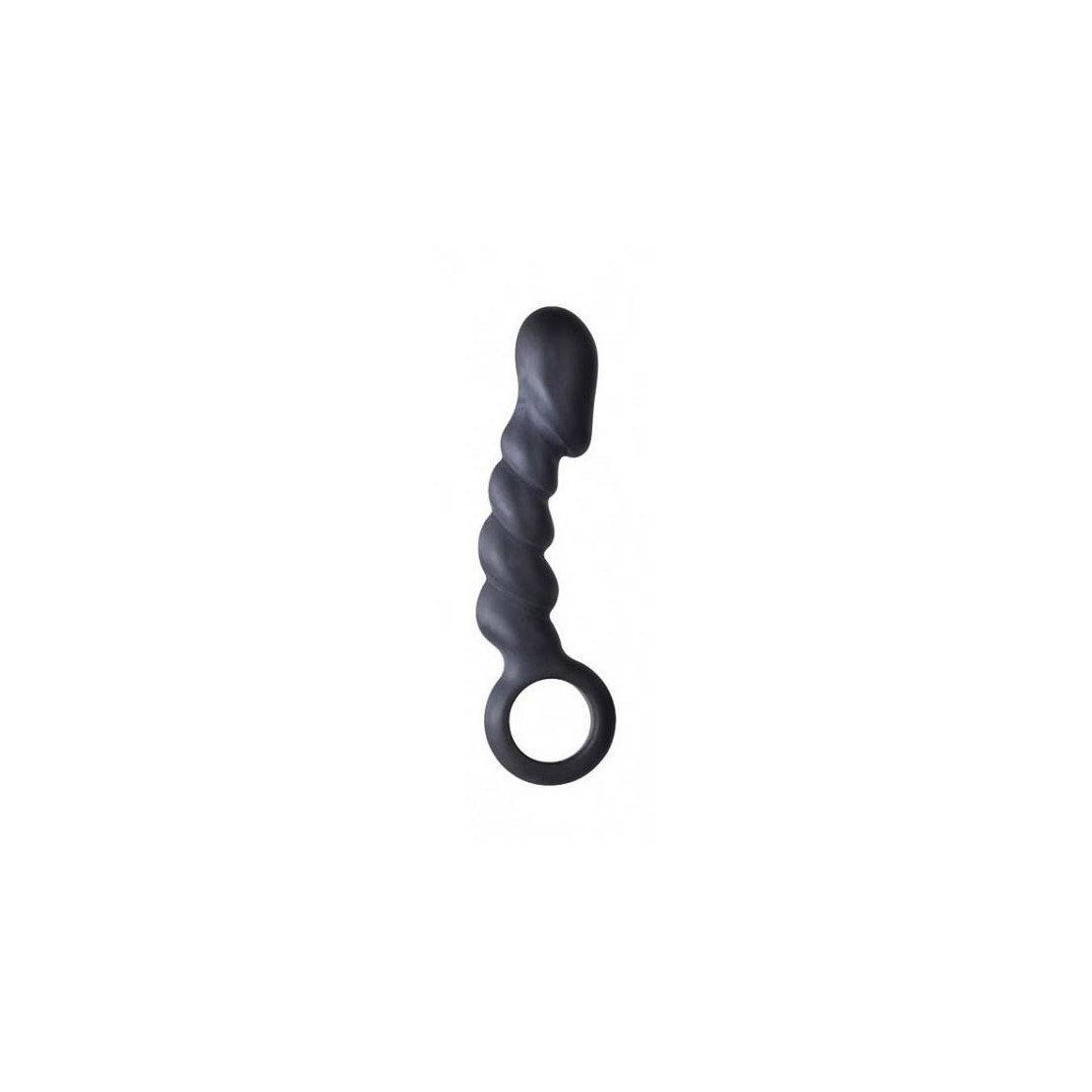 DILDO ANALE ASS CORK IN SILICONE CON ANELLO E TESTA GRANDE 