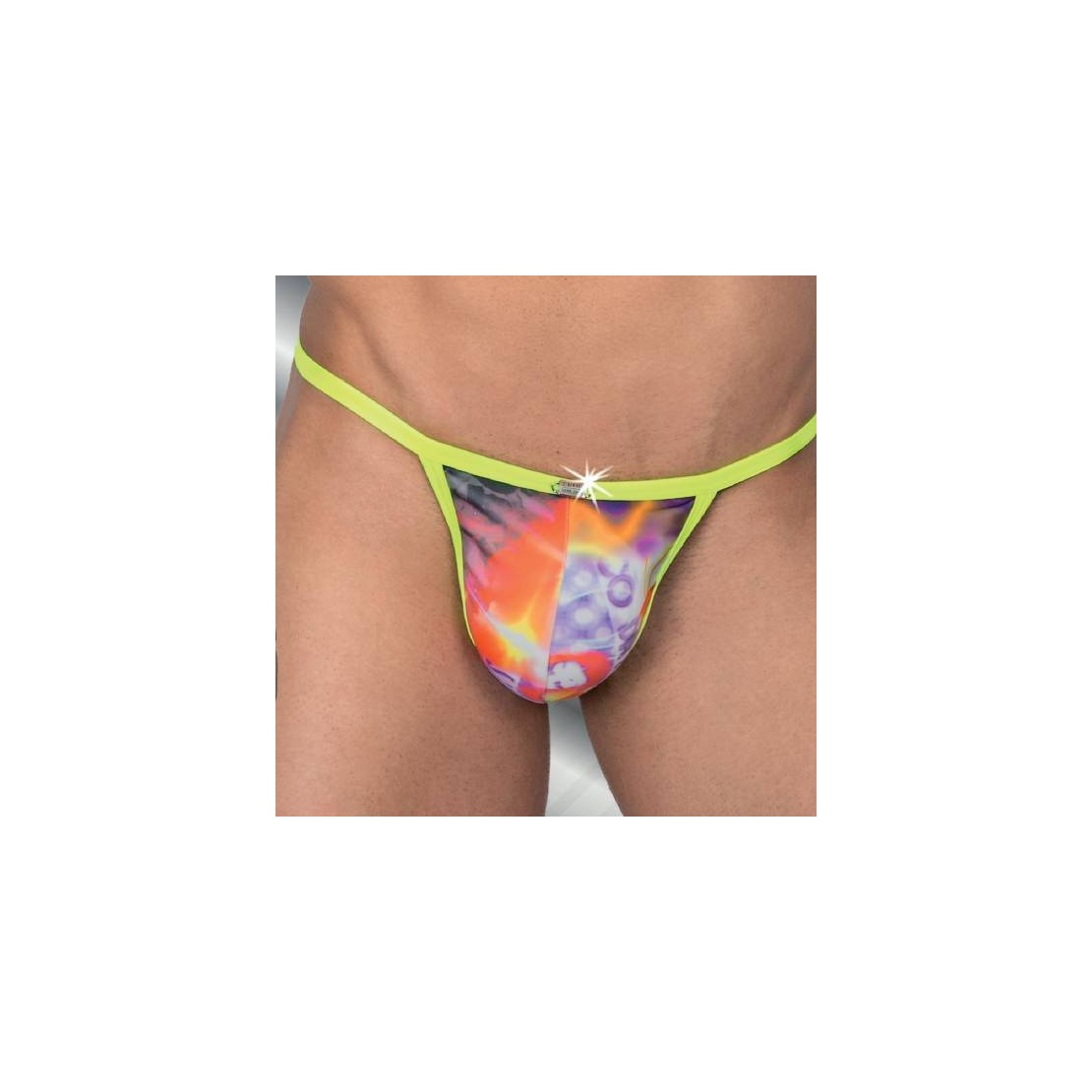 COSTUME DA MARE UOMO CON PERIZOMA FILETTO IN FANTASIA EROS VENEZIANI 
