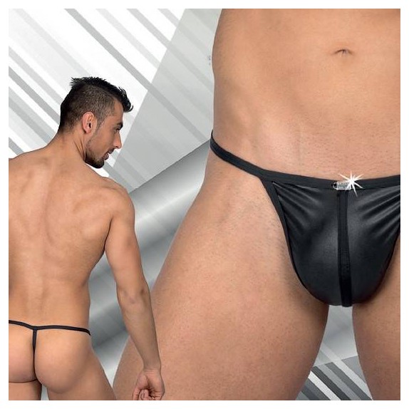PERIZOMA PICCOLO CON FILETTO PER UOMO EROS VENEZIANI IN SPANDEX