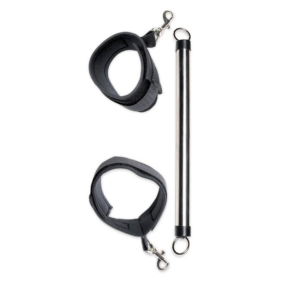 BARRA DIVARICATRICE PER LE GAMBE CON MANETTE IN VELCRO SPREADER BAR 