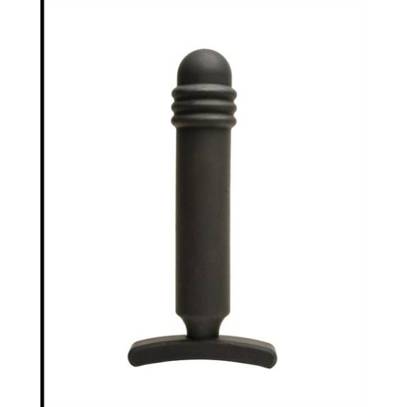 TAPPO ANALE SEXY IN SILICONE 8 INCH 20 CM PISTON PLUG NERO