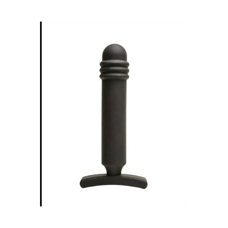 TAPPO ANALE SEXY IN SILICONE 12 INCH 30 CM PISTON PLUG NERO 2