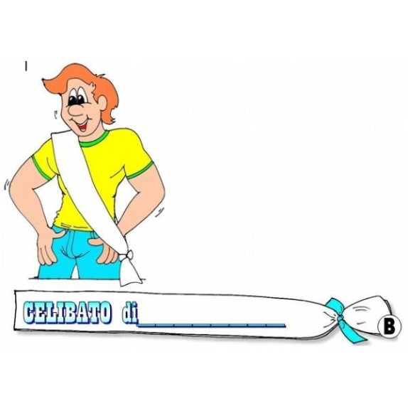 GADGET FASCIA ADDIO AL CELIBATO DI ...