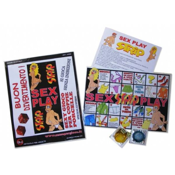 GIOCO SEXY PER COPPIA SEXY PLAY STRIP 