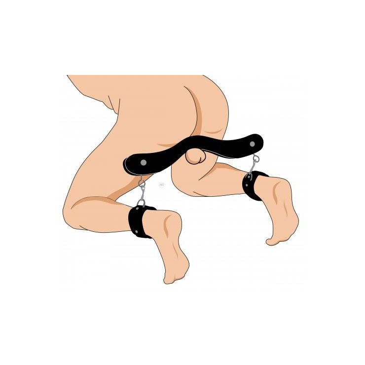 GOGNA PER SCHIACCIARE I TESTICOLI CON CAVIGLIERE 2