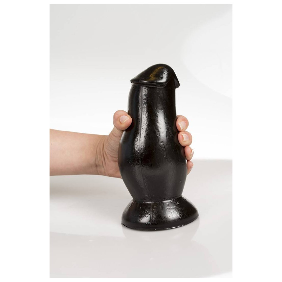 SEXY TOY UNISEX ANALE E VAGINALE FALLO NERO CON BASE