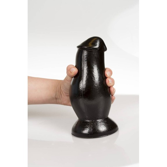 SEXY TOY UNISEX ANALE E VAGINALE FALLO NERO CON BASE