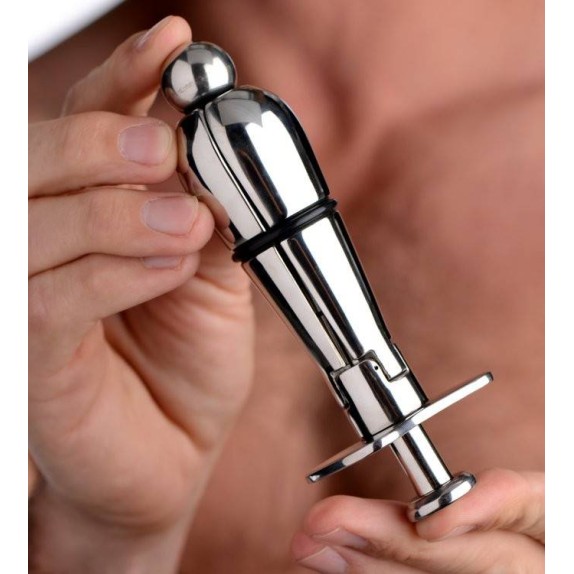 CINTURA DI CASTITA' ANALE IN ACCIAIO SEX TOY UNISEX